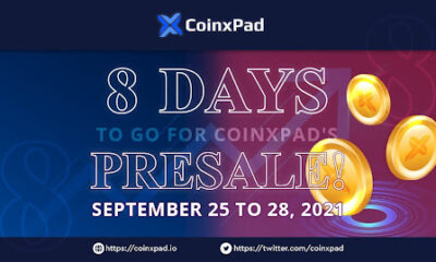 CoinxPad Presale to Kick off on September 25th